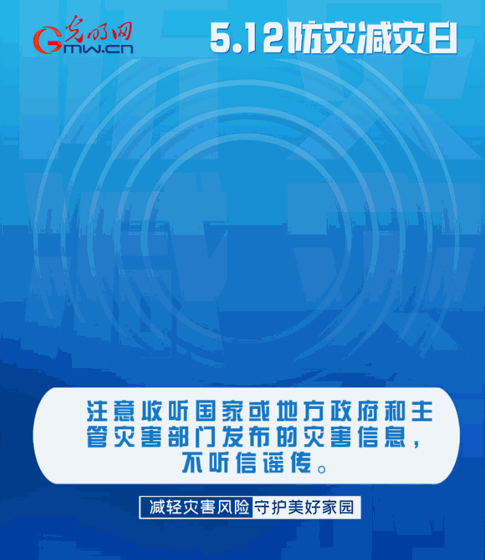 【動(dòng)態(tài)海報(bào)】減輕災(zāi)害風(fēng)險(xiǎn)，從這10個(gè)字開始