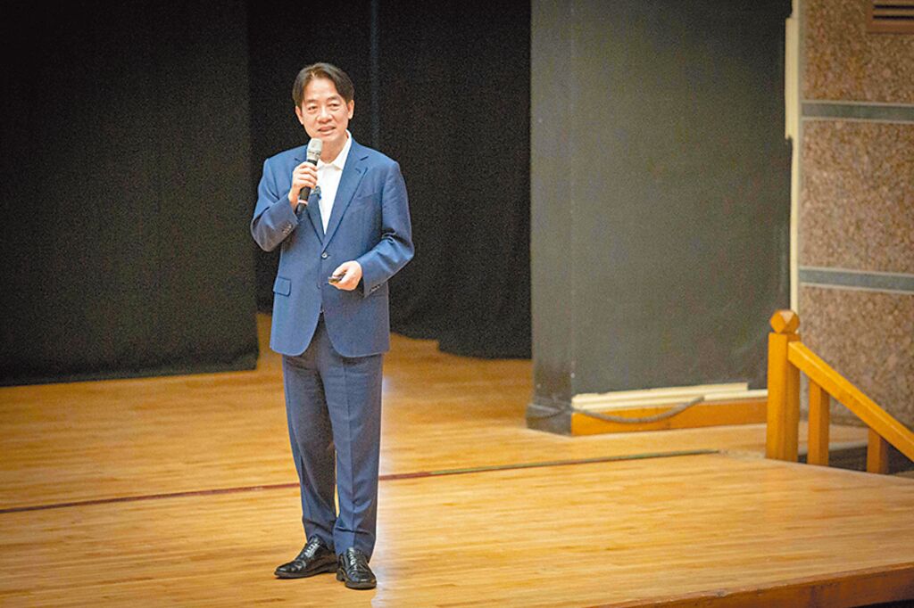 賴清德。臺灣“中時新聞網(wǎng)”資料圖