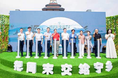 2022年寧鄉(xiāng)文化旅游節(jié)暨寧鄉(xiāng)文旅品牌營銷發(fā)布會(huì)現(xiàn)場。受訪單位供圖