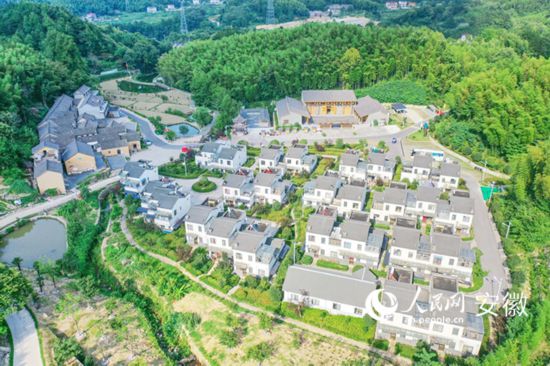 俯瞰大灣村。人民網(wǎng) 陳若天攝