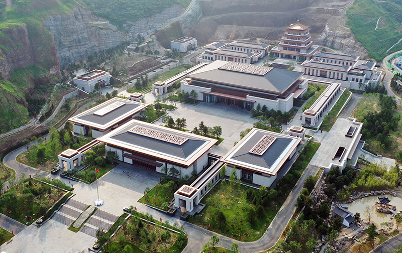 這是2022年7月30日拍攝的中國國家版本館中央總館。
