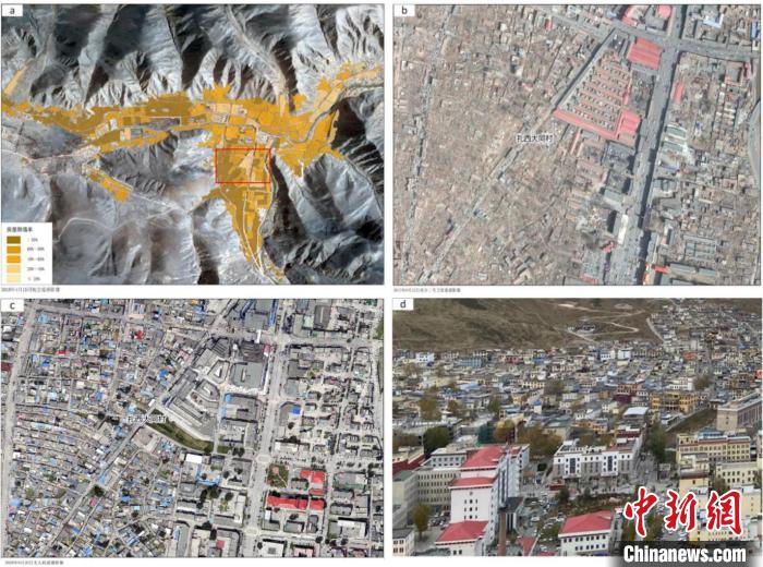 災后重建區(qū)群眾住房條件得到根本性改善監(jiān)測結果。中科院空天院 供圖