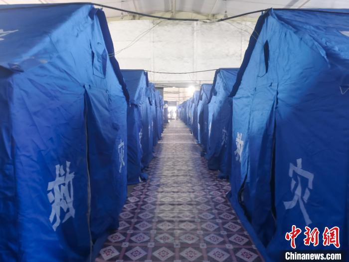 那曲火車站集中健康監(jiān)測(cè)點(diǎn)?！≈袊?guó)鐵路青藏集團(tuán)有限公司拉薩車務(wù)段 供圖